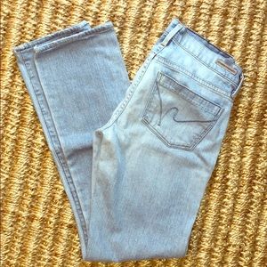 Citizens of Humanity Low rise straight leg jeans